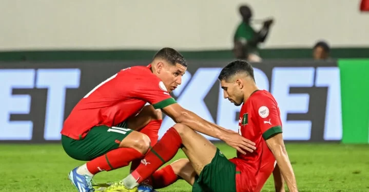 Hakimi Misses Late Penalty As South Africa Pips Morocco 2-0