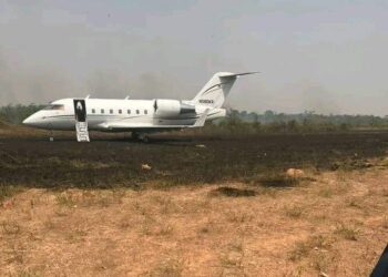 Private Jet With VIPs Onboard Crash-Lands  In Ibadan