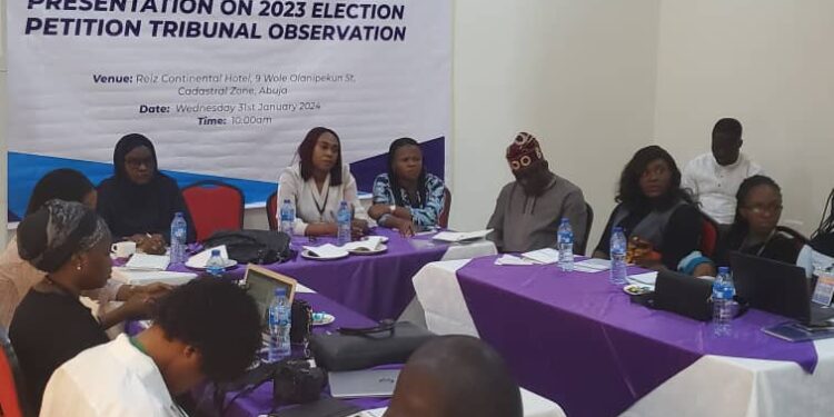 CLEEN Presents Policy Brief On 2023 Election Petition Tribunal