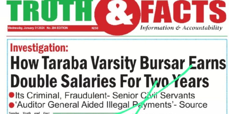 TSU VC: Concerned Taraba Youths Debunk Media Report, Demands Official Apology