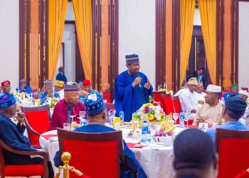 DSP Barau Breaks Ramadan Fast With President Tinubu 
