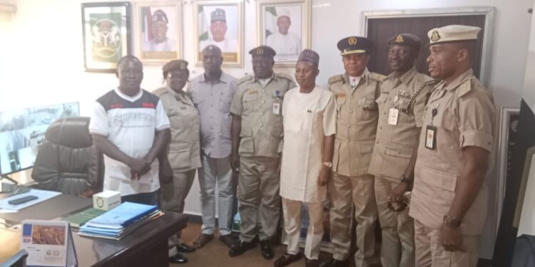 Kogi Works Commissioner Receives New State Immigration Boss, Promises Synergy In Global Fight Against Insecurity