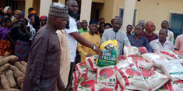 Governor Ododo Commends Distribution Of Relief Materials To Communities In Omala