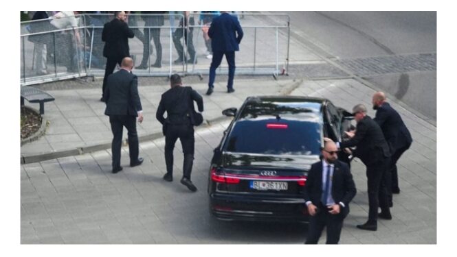 Slovakia’s Prime Minister On Life Support After  Multiple Shots By Attackers