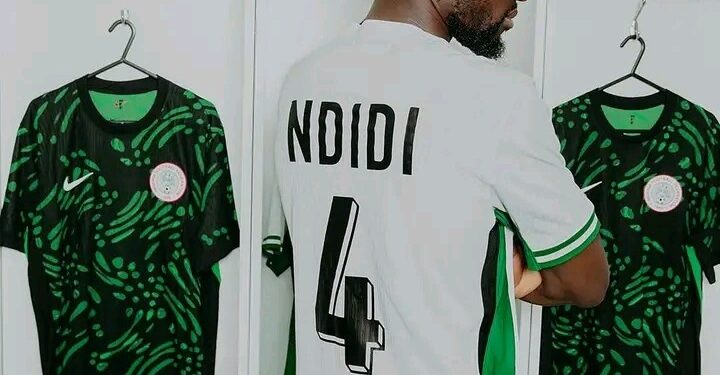 Ahead Of W/Cup Qualifers, Super Eagles Unveil New Jersey 