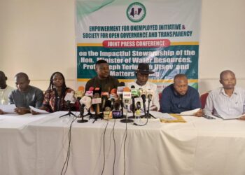 Ministerial scorecard: Groups score Water Resources Minister, Prof Utsev high