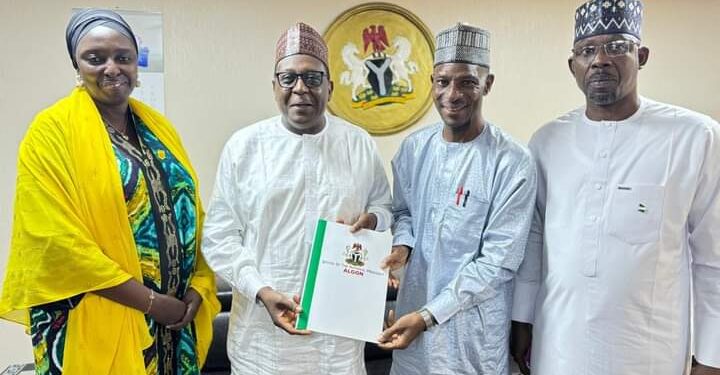 ALGON Nat’l President Pays Courtesy Call to Health Minister, Seeks Collaboration on Primary Health Care