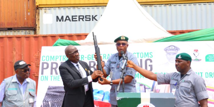 Customs Intercepts 844 Rifles, 112,500 Rounds Of Ammunition In Onne