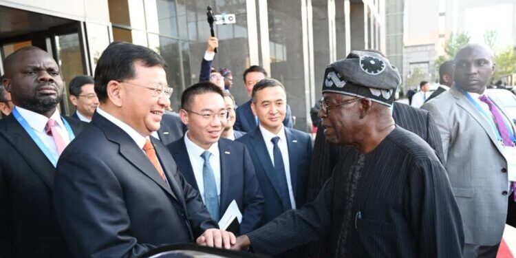 Infrastructure: Tinubu Meets Leaders of China Railway Construction in Beijing