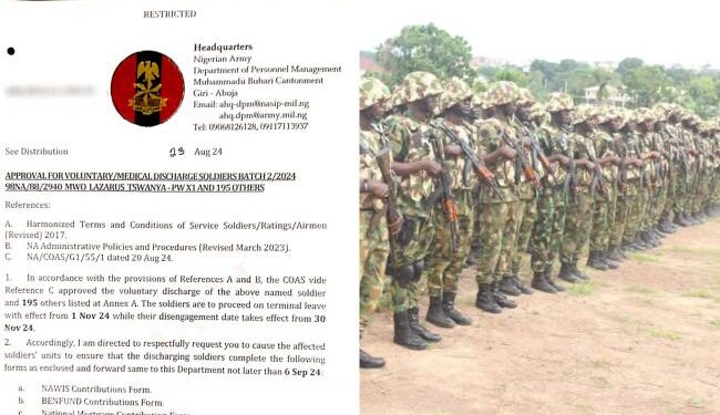 196 Nigerian Soldiers Resign Amid Worsening Security Challenges