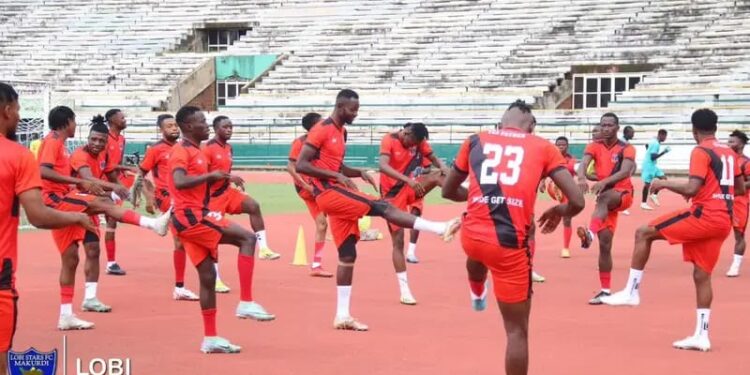 Lobi Stars FC Under New Management as Governor Alia Makes Key Changes