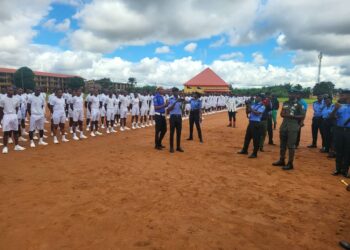 IGP Pays Unscheduled Visit To Police Training School, 5PMF Base, Benin