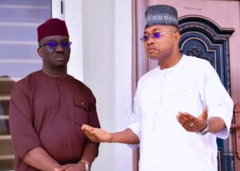 Gov. Ododo Congratulates Edo Governor- Elect, Sen Okpebholo