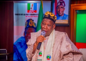 APC National Chairman Ganduje Congratulates Edo Governor-Elect Okpebholo 