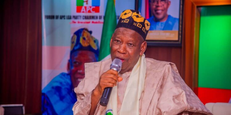 APC National Chairman Ganduje Congratulates Edo Governor-Elect Okpebholo