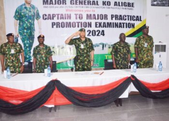 Commander TRADOC Inaugurates 2024 Examination Panel for CMPPE in Akure