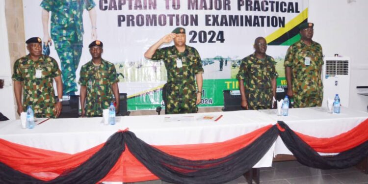 Commander TRADOC Inaugurates 2024 Examination Panel for CMPPE in Akure