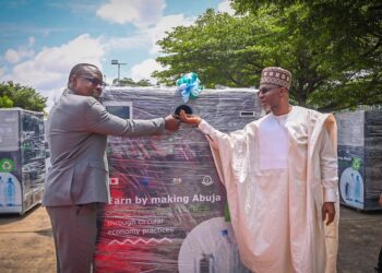FG Unveils Plastic Waste Reverse Vending Machines For Effective Management