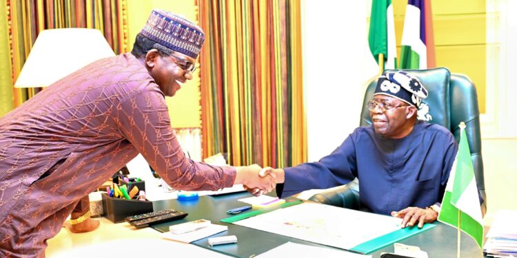 Defence Minister Matawalle Meets Tinubu, Briefs Him on NorthWest Security