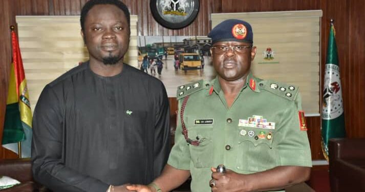 NYSC DG Felicitates Youth Minister, Olawande on Elevation to New Position
