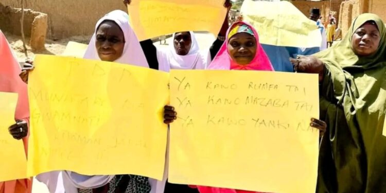 Zamfara PDP Protests Against Governor Dauda Over Hunger, Candidate Imposition