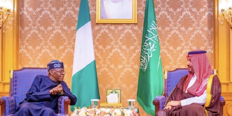 Saudi crown prince ‘commends’ Tinubu over economic reforms