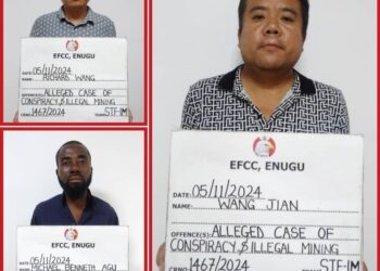 Alleged Illegal Dealing in Mineral Resources: EFCC Docks Chinese Brothers, One Other in Enugu