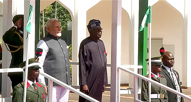 President Tinubu Confers GCON Title On Indian PM Modi