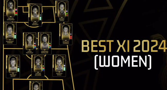 CAF Awards: Nnadozie Missing As Nigerians Dominate Women’s Team Of The Year