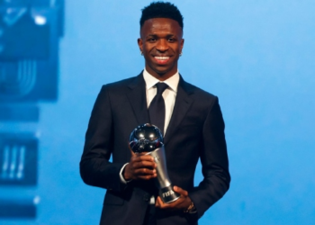 Vinicius Jr named FIFA Best men’s player for 2024