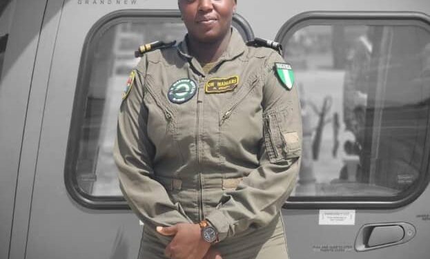 Nigerian Navy’s First Female Pilot, Maigari, Honored At 2024 Ceremonial Sunset