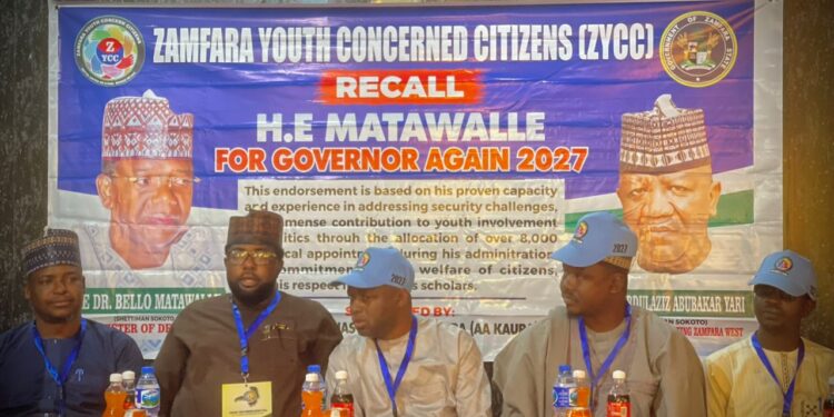 Zamfara Youth Group Urges Matawalle to Return as Governor in 2027