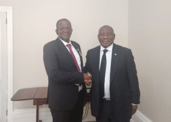 Matawalle Meets S’Africa President Ramaphosa at 11th Nigeria-South Africa BNC