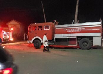 Fire Guts Motorcycle Market In Zamfara