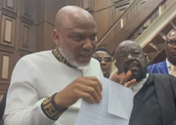 Nnamdi Kanu asks court to transfer his case to south-east