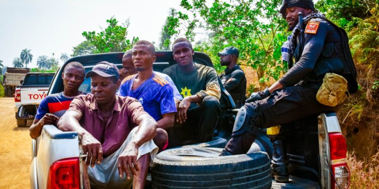NSCDC Raids Illegal Mining Sites In Akwa Ibom, Arrests Six Suspects