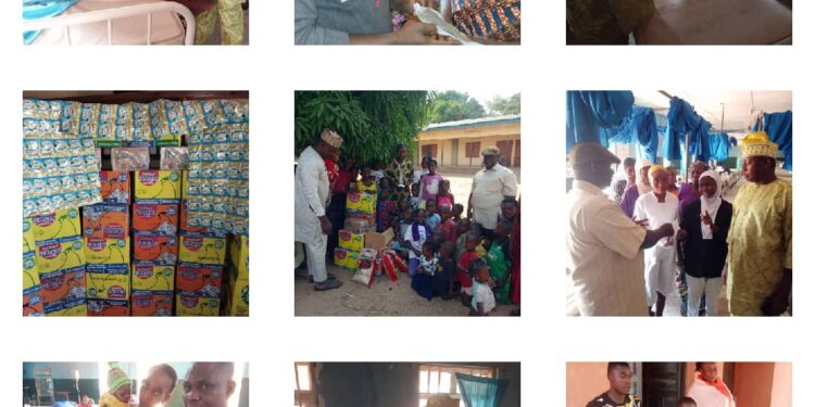 Senator Echocho Spreads New Year Cheer with Hospital, Orphanage Outreach in Kogi East