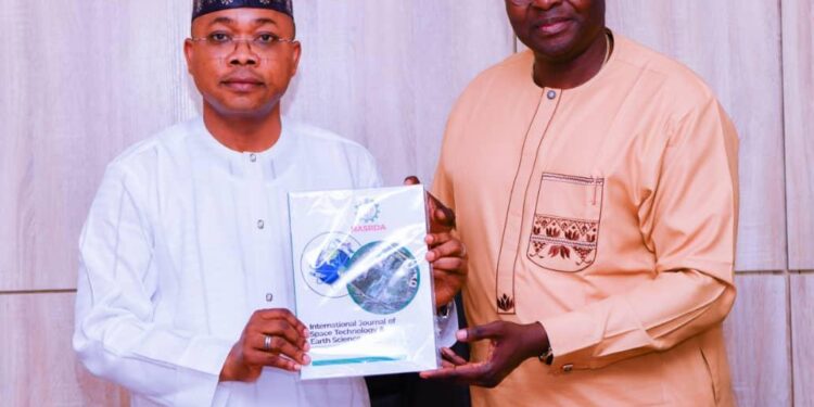 Governor Ododo to NASRDA – Support our efforts in security, agriculture, land reforms, others