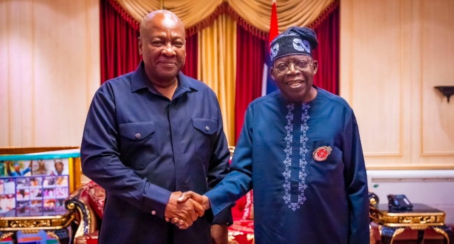 Tinubu To Attend Mahama’s Inauguration