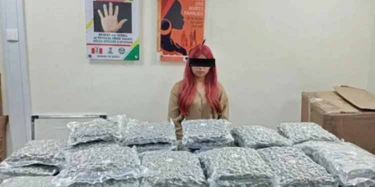 Thai woman arrested at Lagos airport for ‘attempting to smuggle illicit drugs’
