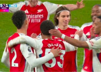 EPL: Arsenal Thrash Man City 5-1 At Emirates