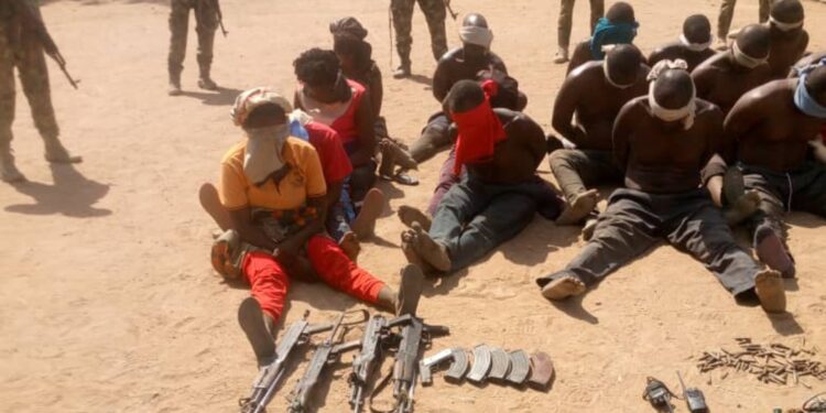Troops Raid Bandit Camp in Taraba State, Neutralise One, Arrest 23