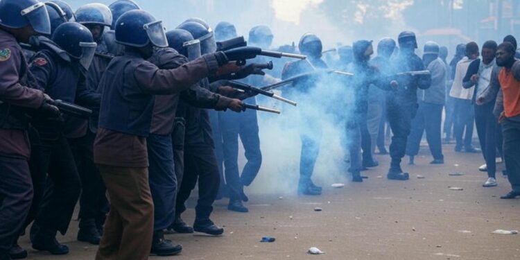 Kenyan Police Clash with Protesters Over Ruto’s Church Donation