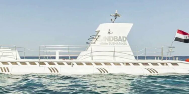 Tourists Flee as Sindbad Submarine Sinks in the Red Sea
