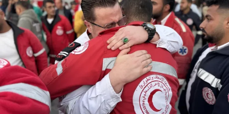 Red Cross Condemns Killing of Medics in Gaza