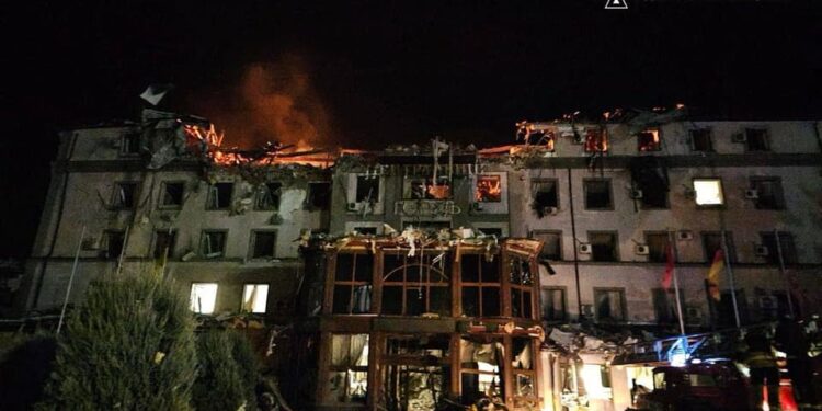 Brits Survive Deadly Russian Missile Strike in Zelensky’s Hometown