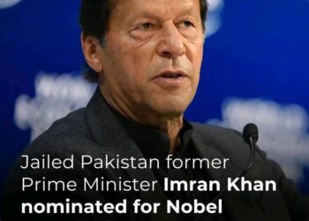 Jailed Former Pakistan PM, Imran Khan Nominated for 2025 Nobel Peace Prize