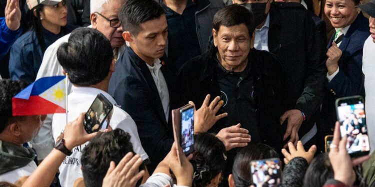 Former Philippines President Arrested on ICC Warrant