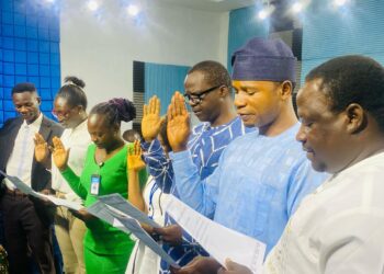 NUJ Taraba News/SUM TV Chapel Swear-in Newly Elected Officials