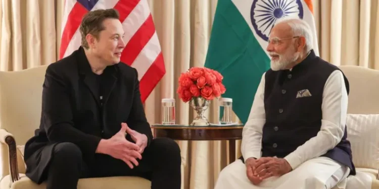 Modi and Musk Eye Closer India US Tech Ties